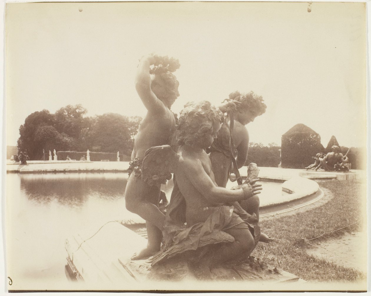 Versailles, Watertuin door Jean Eugène Auguste Atget