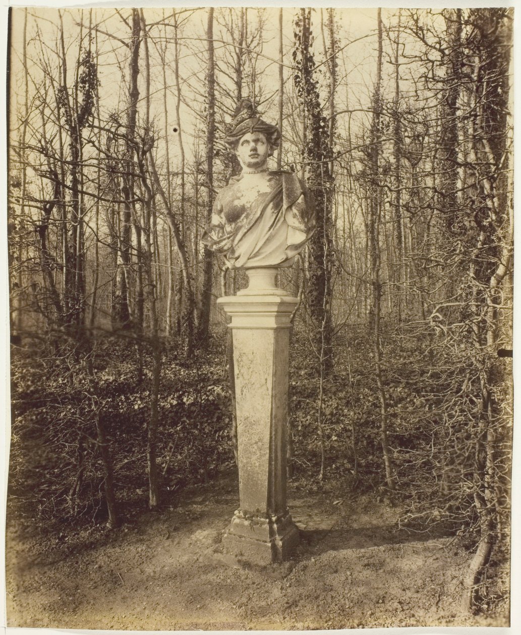 Versailles, Trianon, (Coin de Parc) door Jean Eugène Auguste Atget