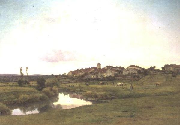 De Saone bij Lironcourt, Vogezen door Jean F. Monchablon