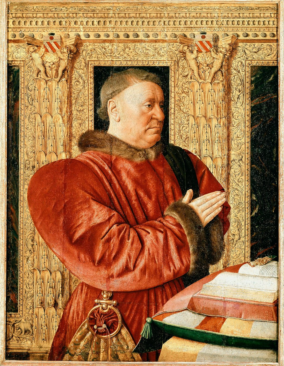 Portret van de Franse minister van Justitie Guillaume Jouvenel des Ursins door Jean Fouquet