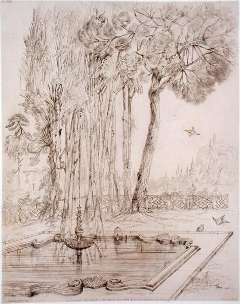 Sierfontein in Serai-tuin, Constantinopel, uit 