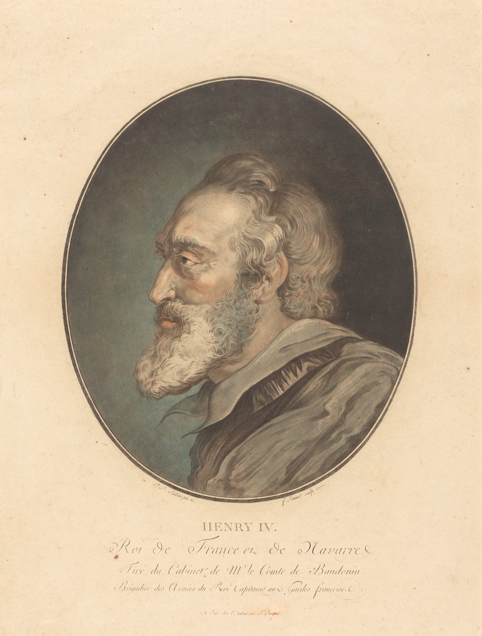 Hendrik IV door Jean Francois Janinet