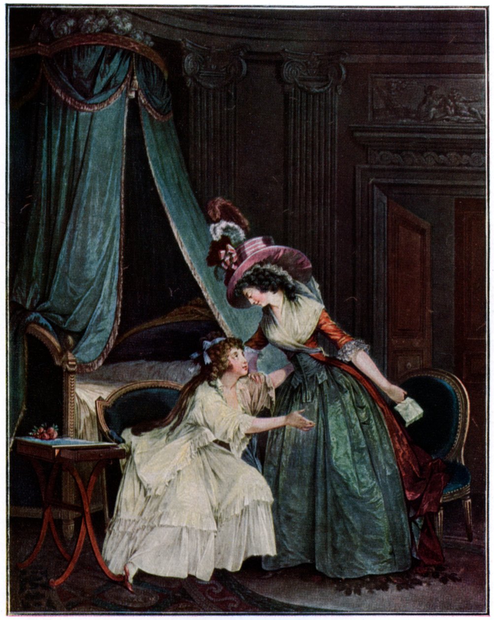 De Indiscretie door Jean Francois Janinet