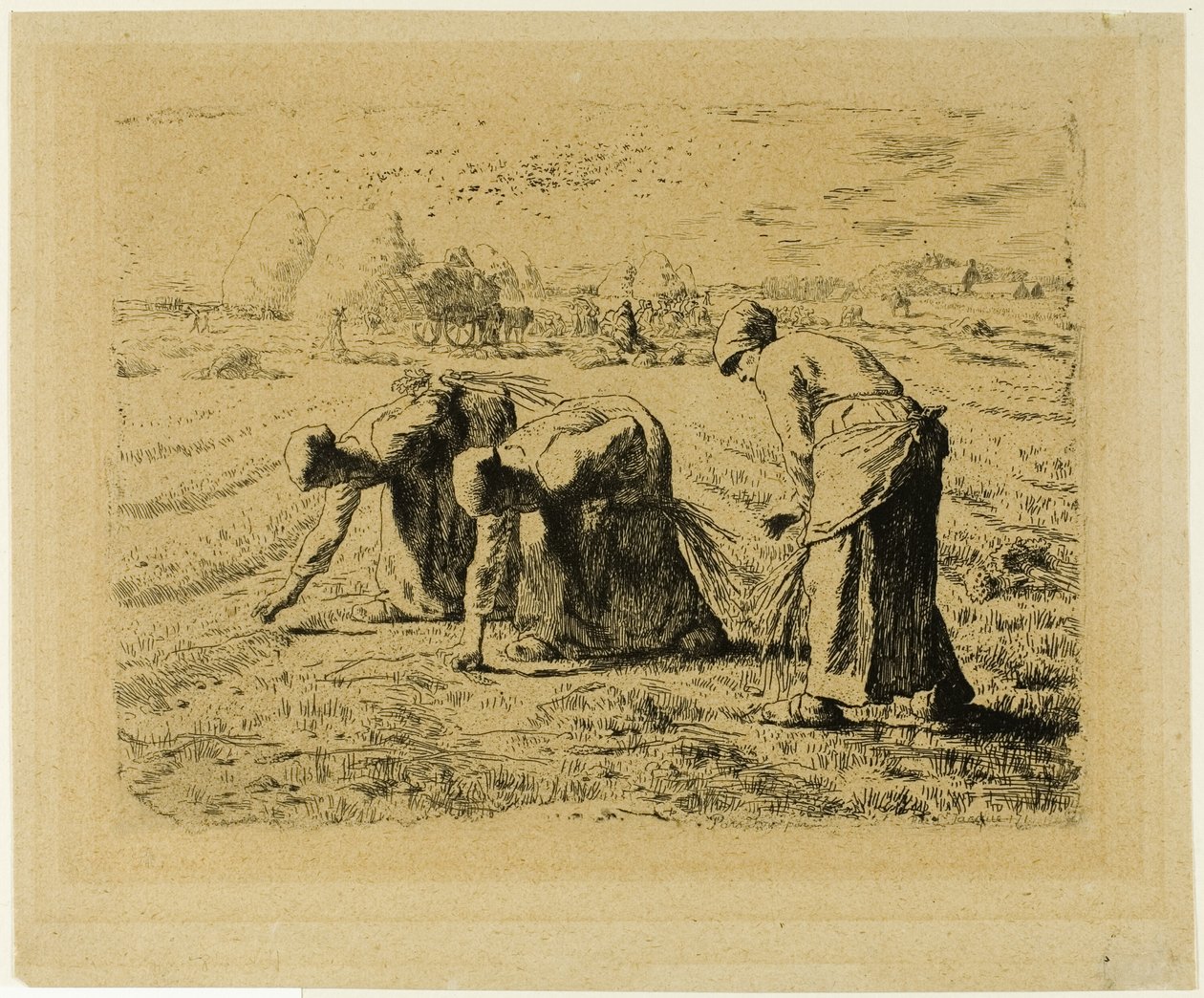 De sprokkelaars door Jean Francois Millet