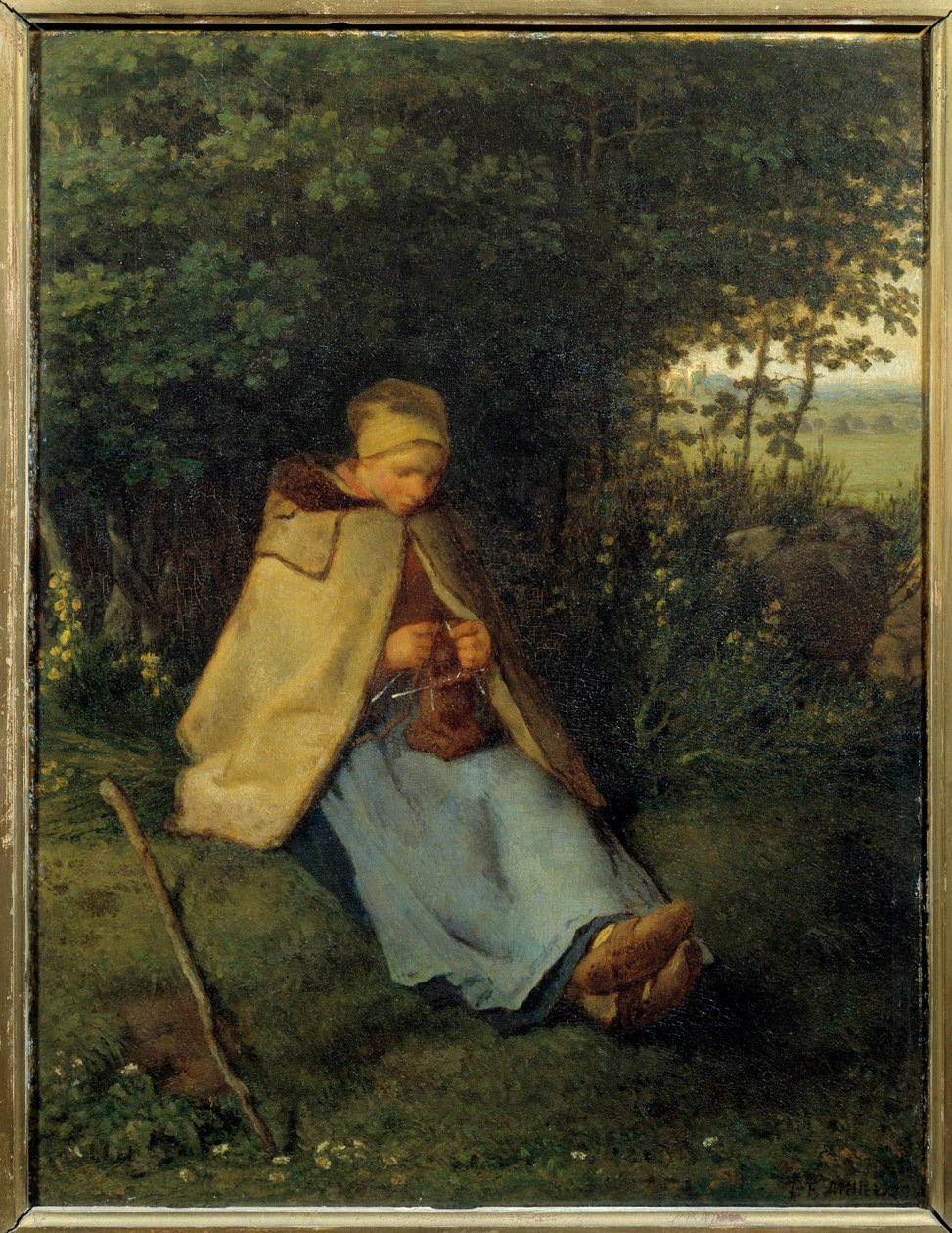 De breister door Jean-Francois Millet