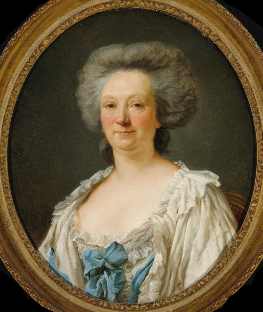 Portret van Madame Geoffrin 1699-1777, 1787 door Jean François Gilles Colson