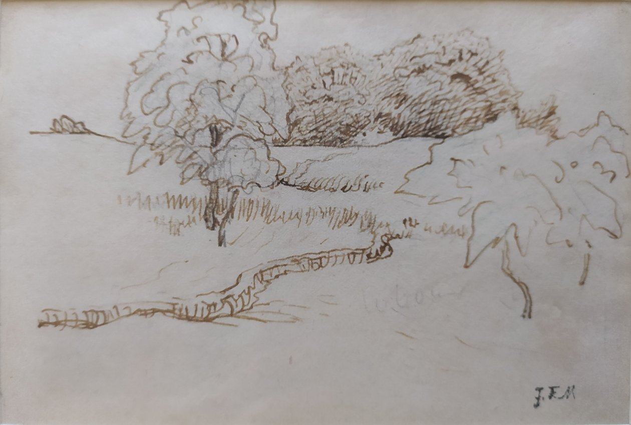 [Bomen en boomgaarden rond Vichy]. door Jean Francois Millet