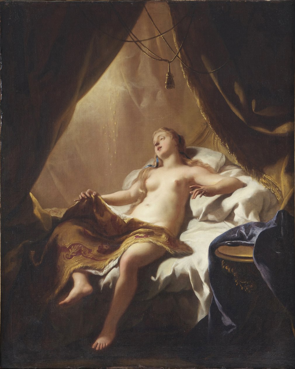 Danaë door Jean François de Troy