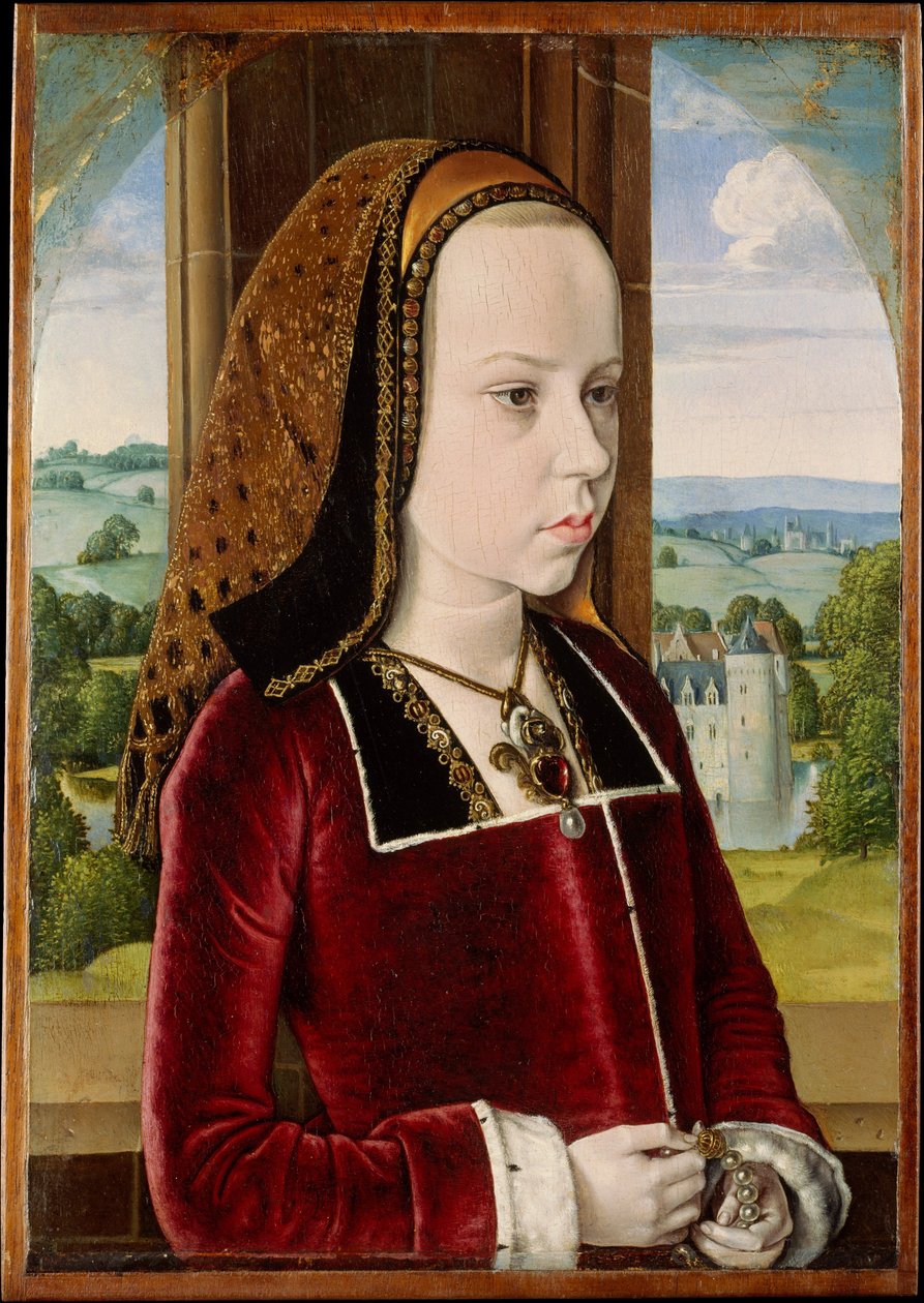 Margaretha van Oostenrijk door Jean Hey