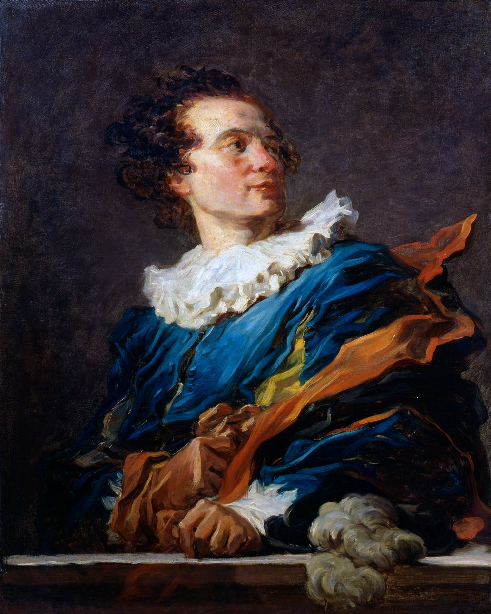Portret van de Abt van Saint-Non, 1769 door Jean Honore Fragonard