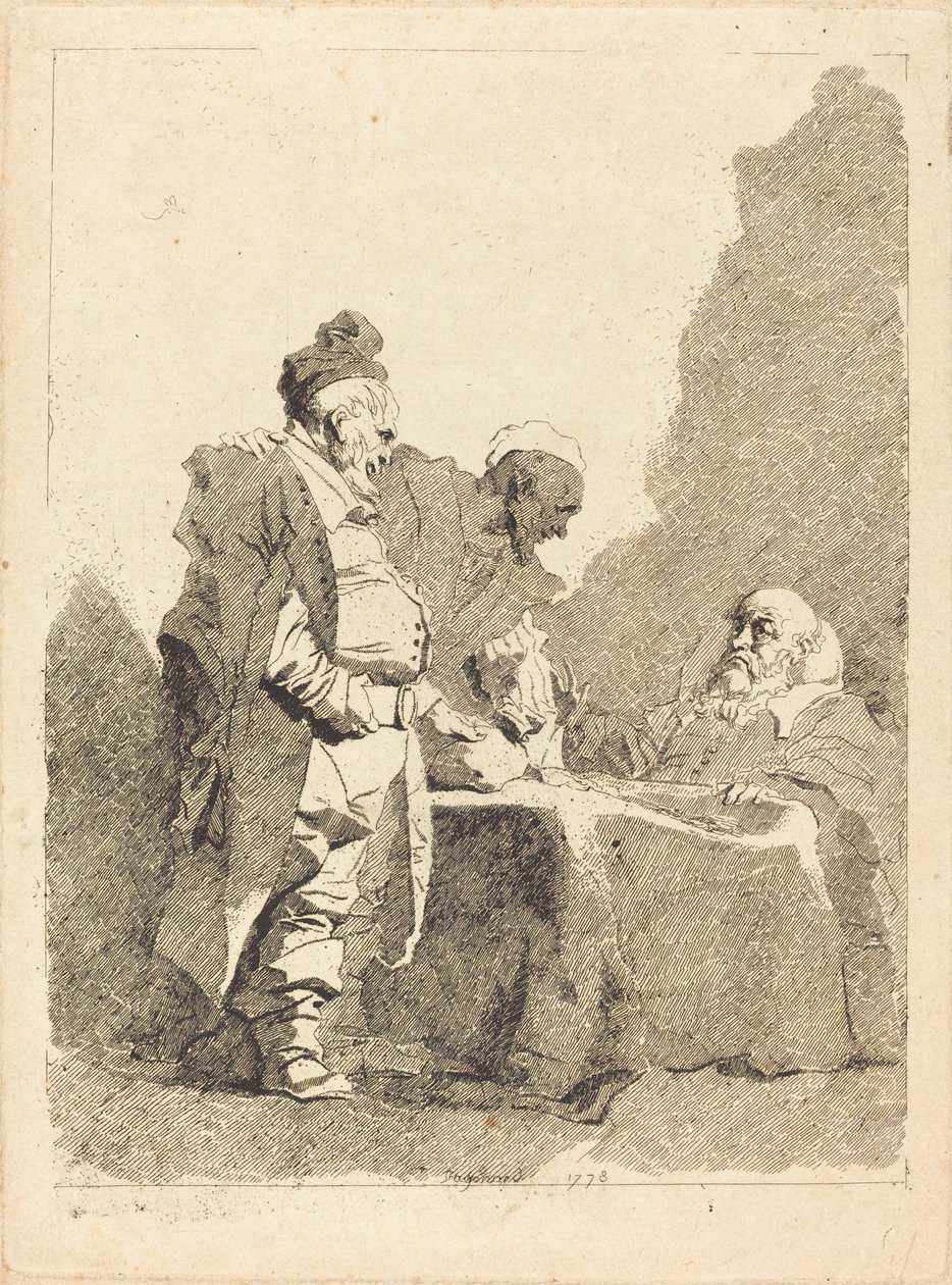 De belastinginners door Jean Honore Fragonard