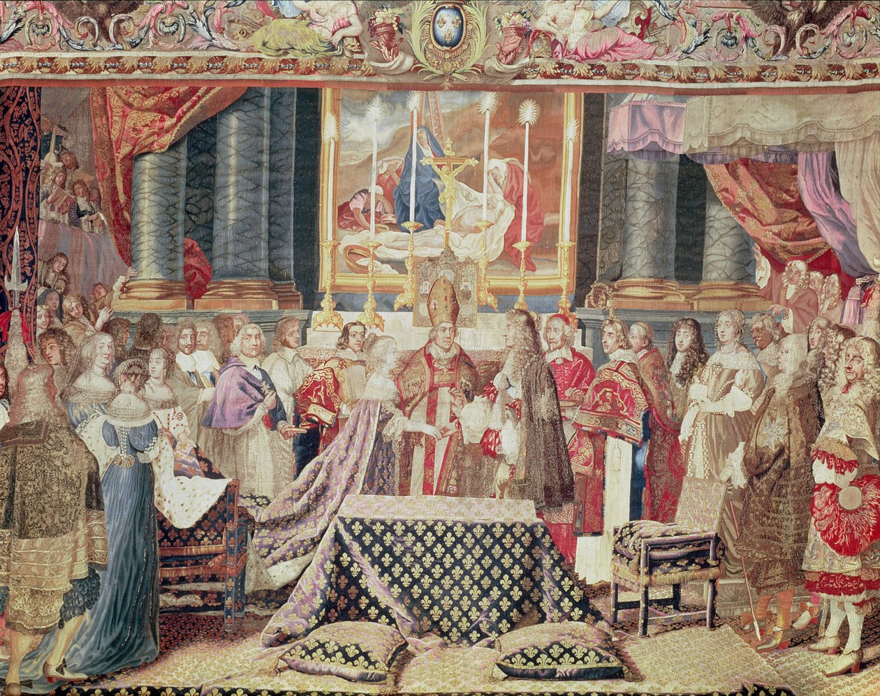 Het huwelijk van de koning (Lodewijk XIV), uit 