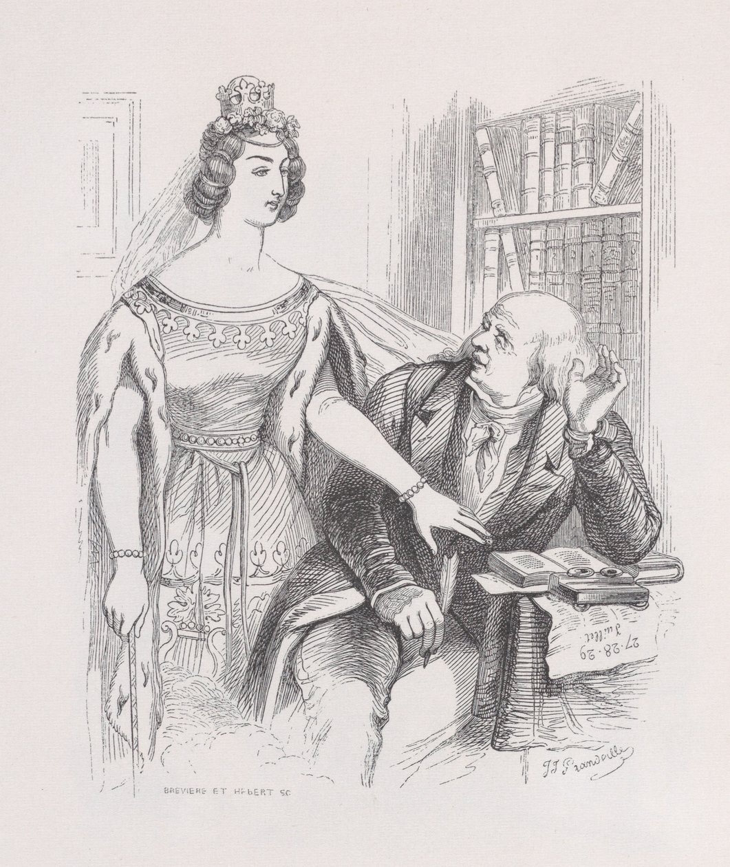 Vaarwel, Chansons uit De Volledige Werken van Béranger door Jean Ignace Isidore Gérard