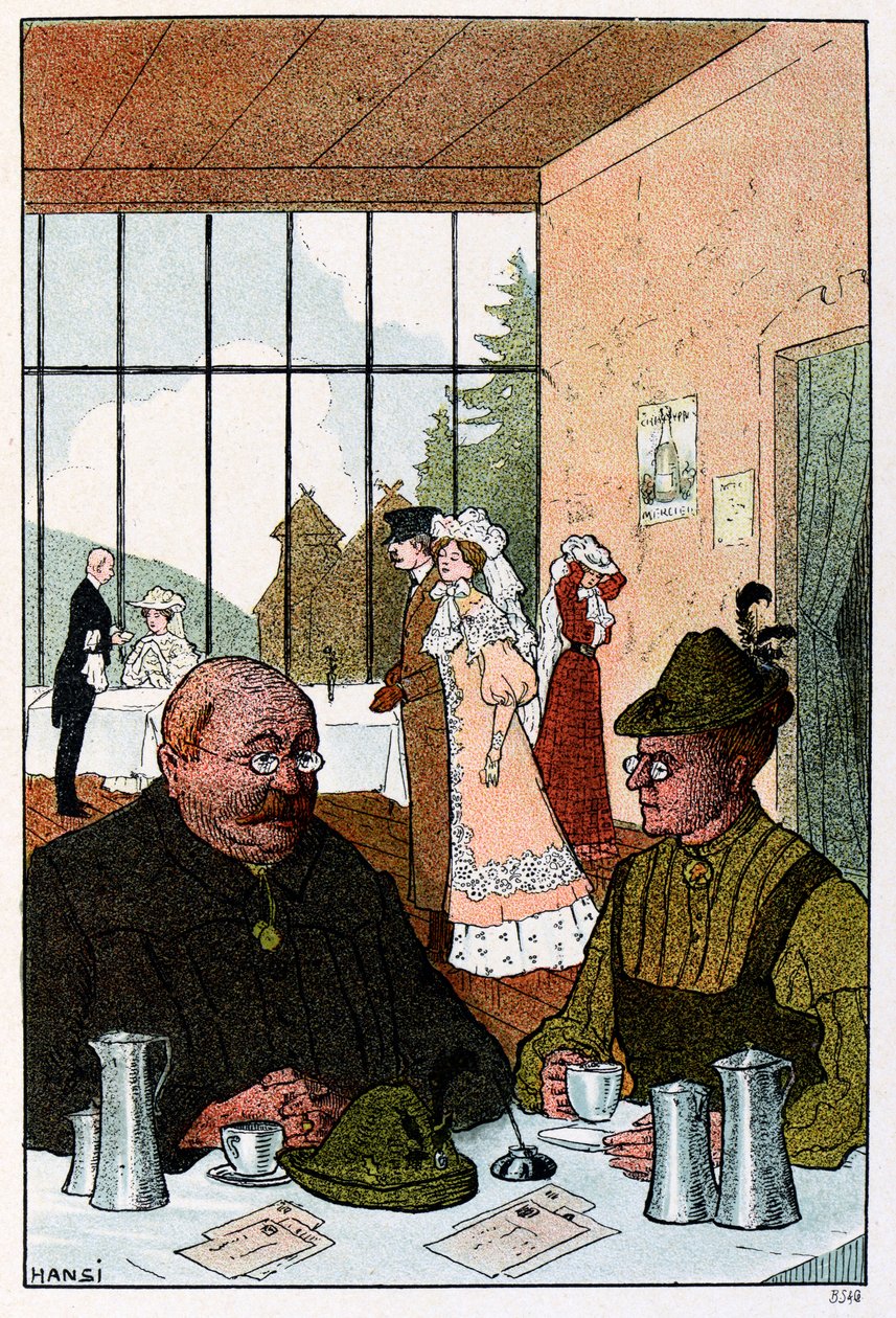 Vogesen Bilder (beelden van de Vogezen); In het Hotel de la Schucht 
