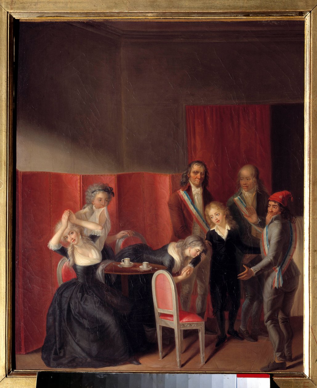 Lodewijk XVII werd op 3 juli 1793 gescheiden van zijn moeder Marie Antoinette in de Temple-gevangenis door Jean-Jacques Hauer