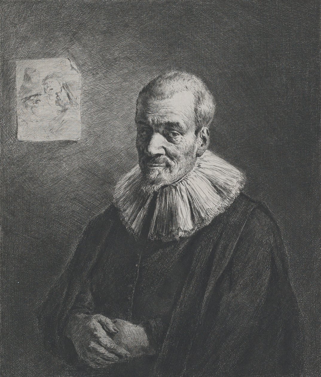 Portret, naar David Teniers de Jongere, 1803 door Jean Jacques de Boissieu