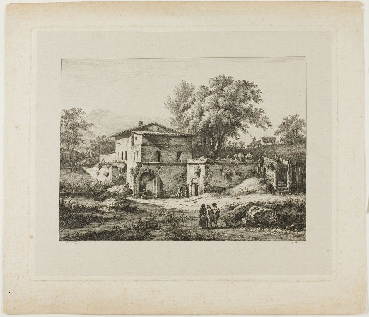 De Kleine Kapel door Jean-Jacques de Boissieu