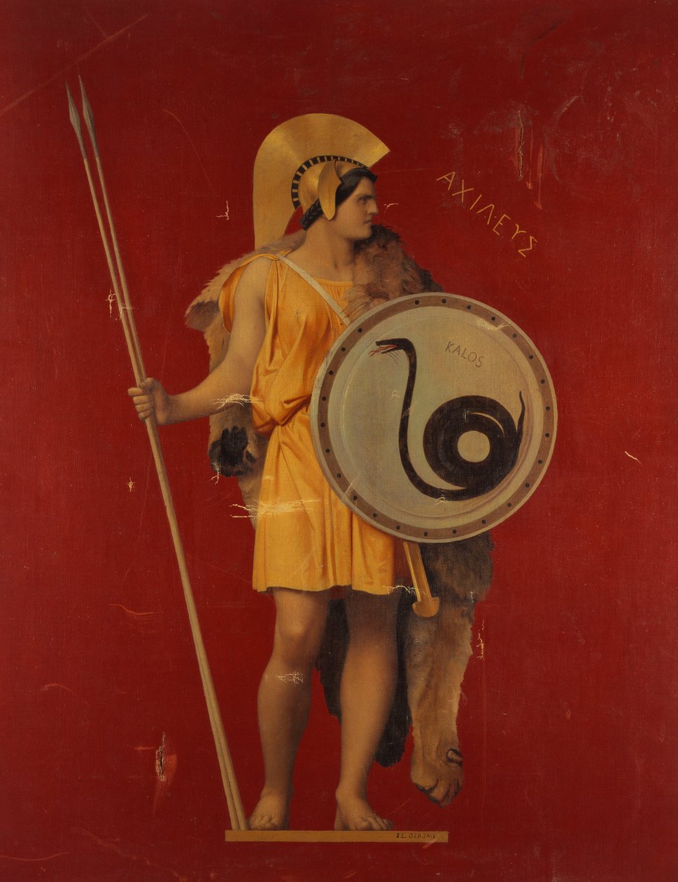 De Ilias door Jean Leon Gerome