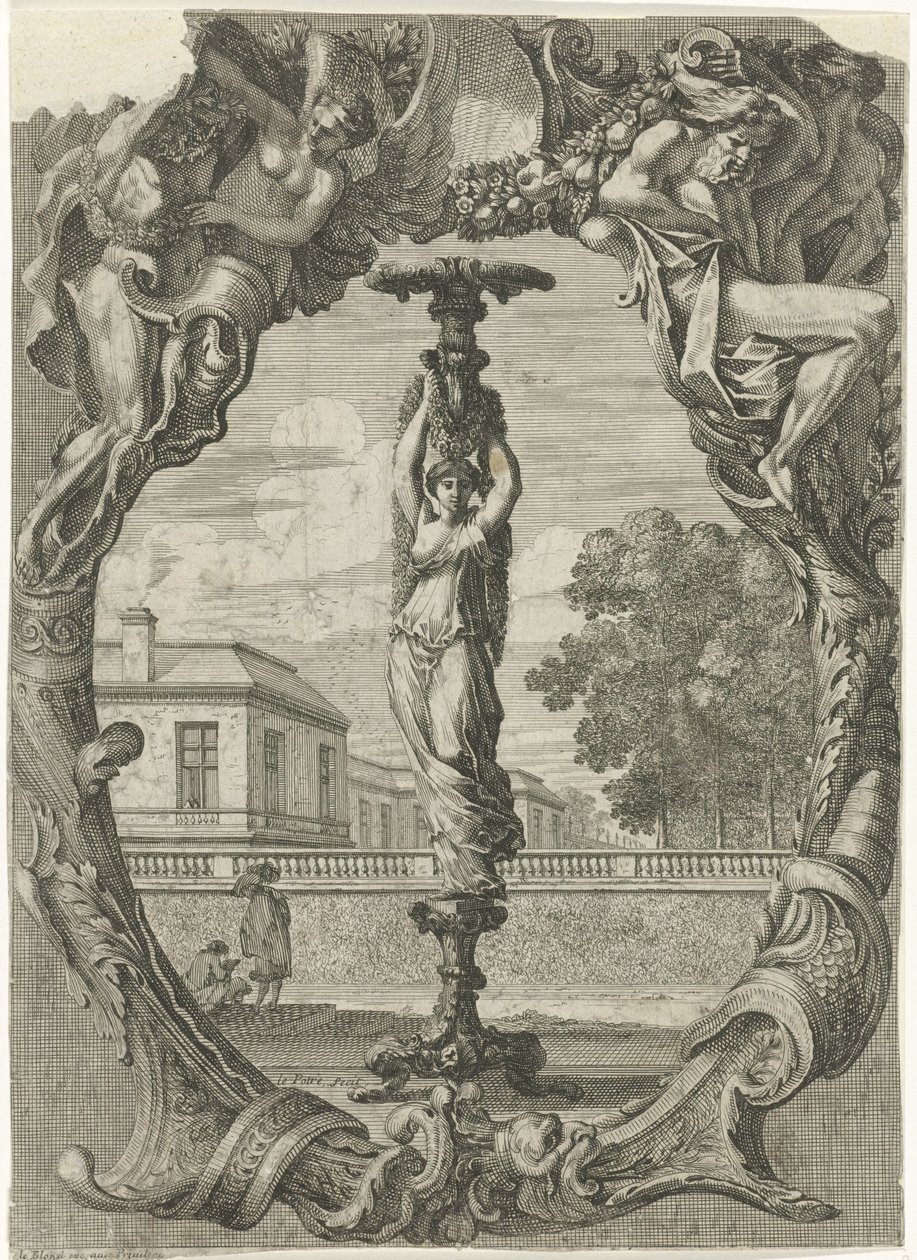 Kaarsendrager door Jean Lepautre