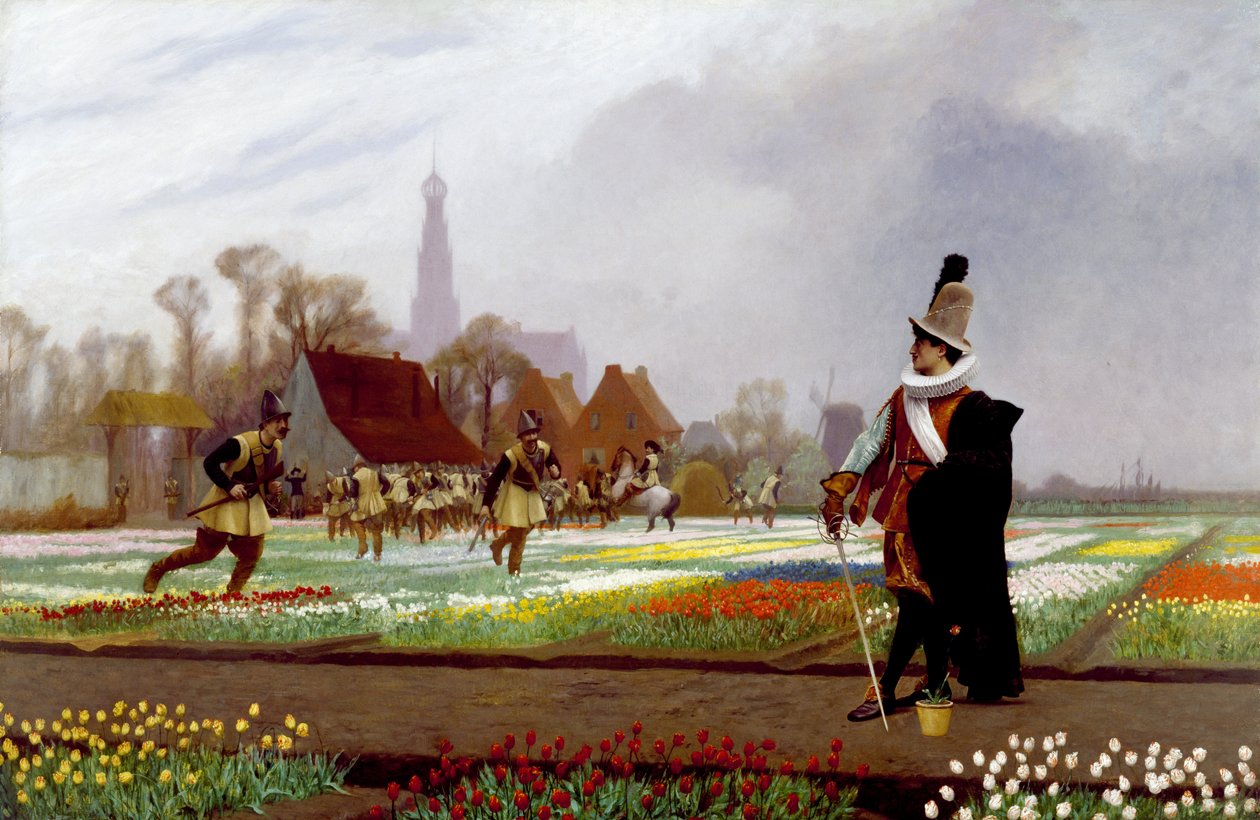 Tulpengekte door Jean Leon Gerome