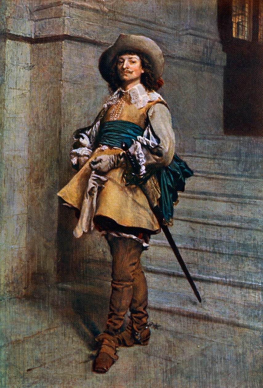 Een cavalier: tijd van Lodewijk XIII, 1861, 1912 door Jean Louis Ernest Meissonier