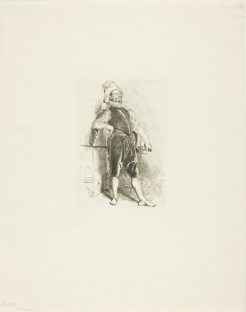 Signor Annibale door Jean Louis Ernest Meissonier