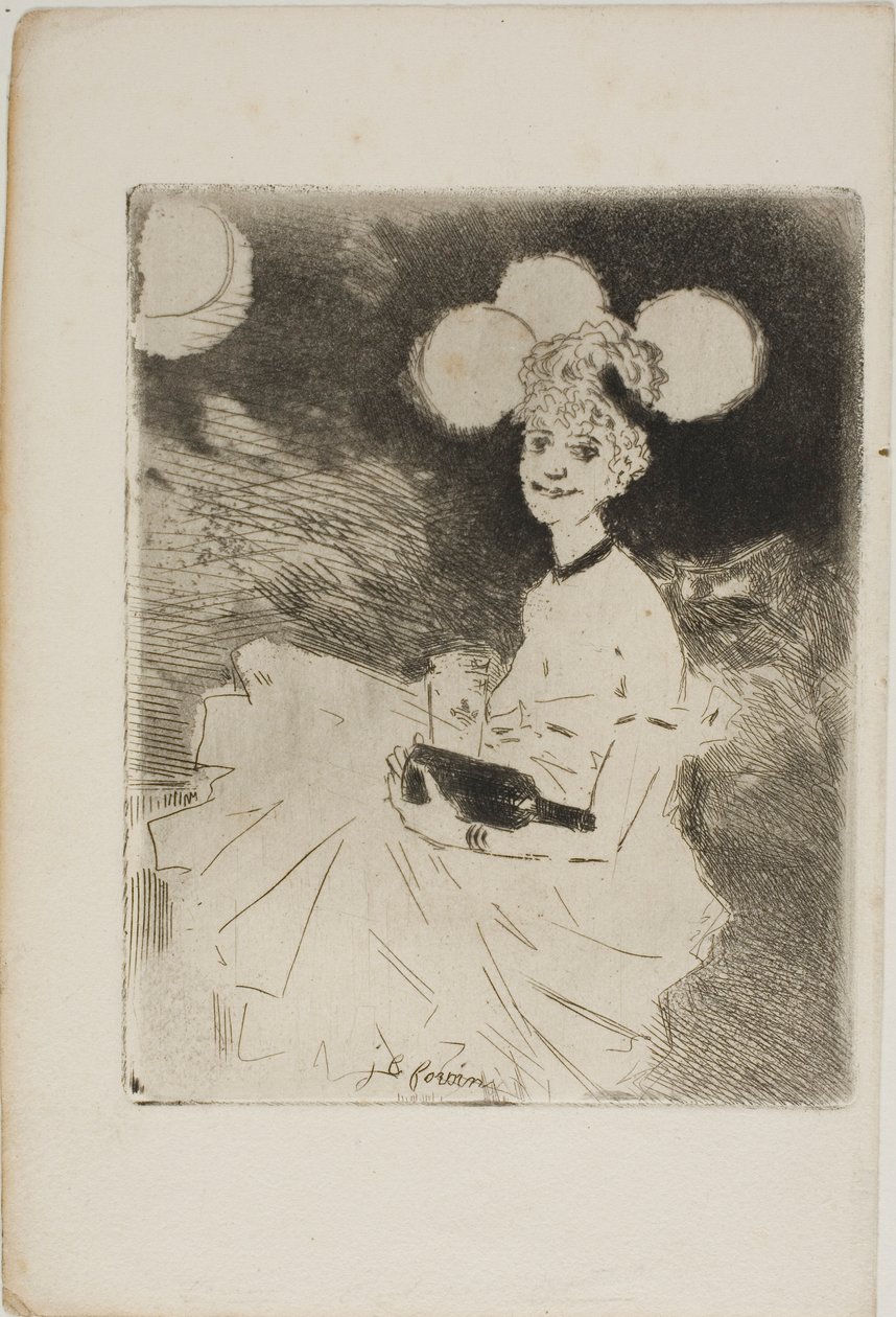 Frontispice voor Marthe door Jean Louis Forain