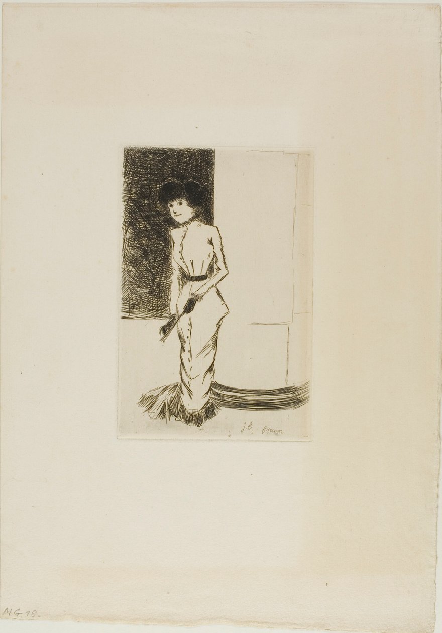 Frontispice van Croquis Parisiens door Jean Louis Forain