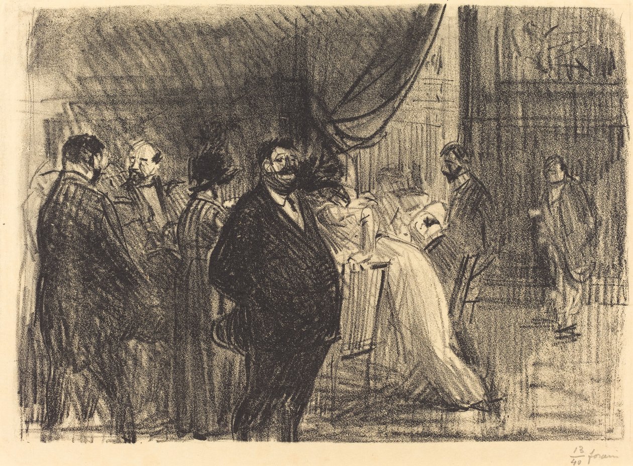Gokkamer door Jean Louis Forain