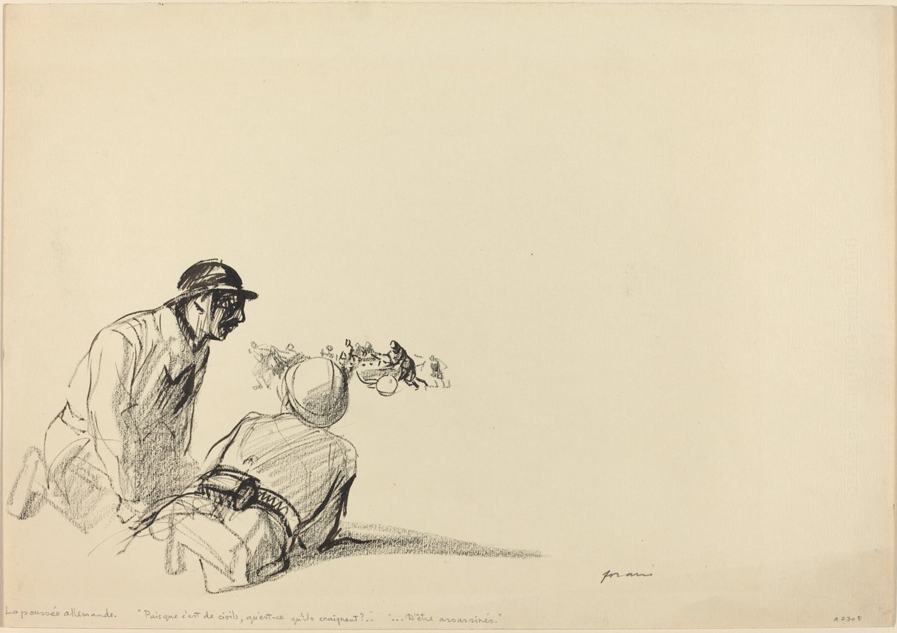Duitse Vooruitgang door Jean Louis Forain