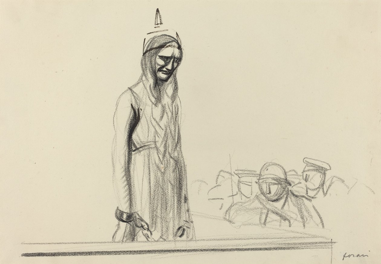 Germania voor de rechters door Jean Louis Forain