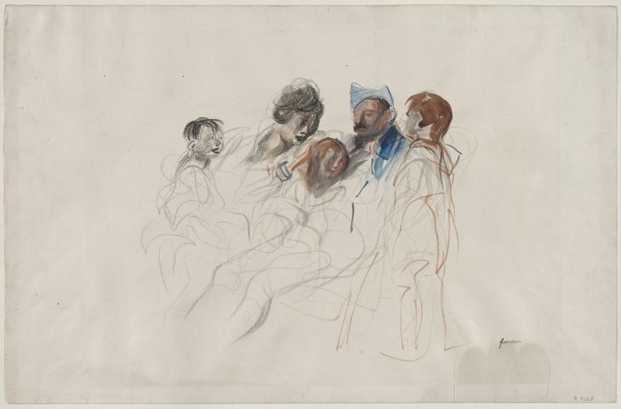 Thuis met Verlof door Jean Louis Forain