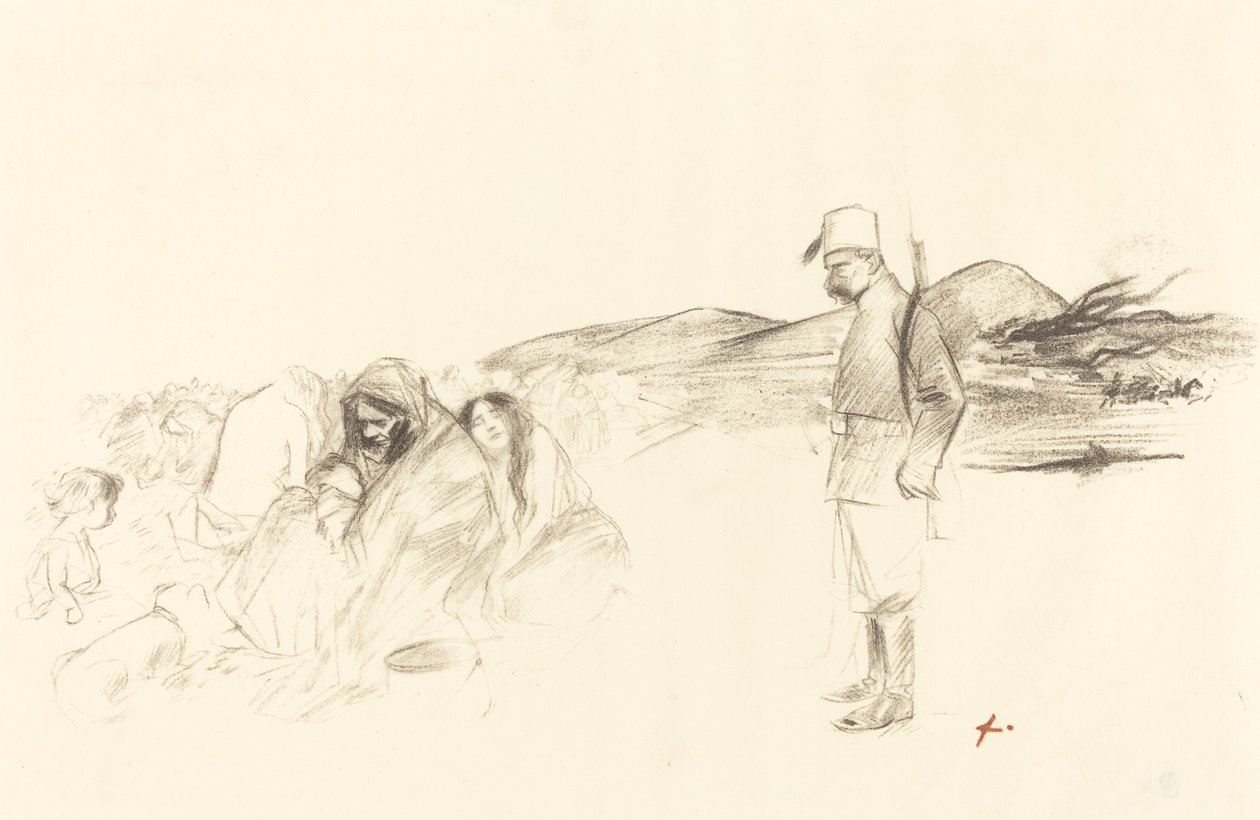 In Griekenland door Jean Louis Forain