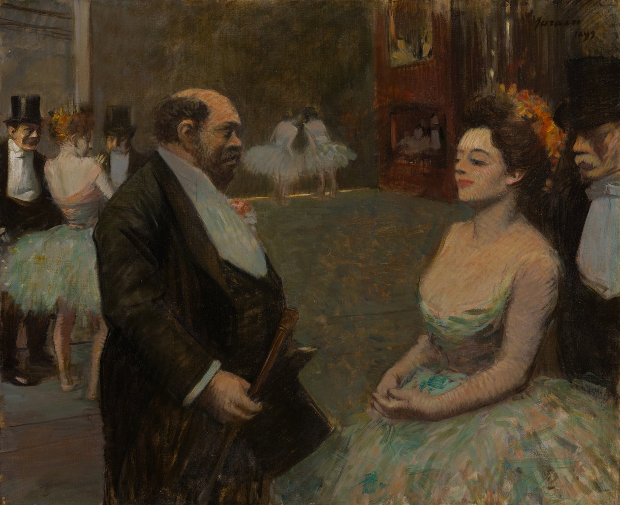 In de vleugels door Jean Louis Forain