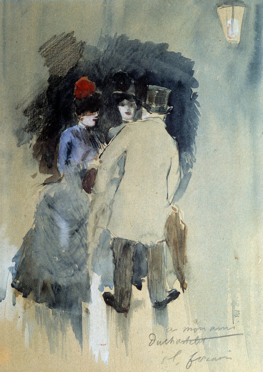 De ontmoeting door Jean Louis Forain