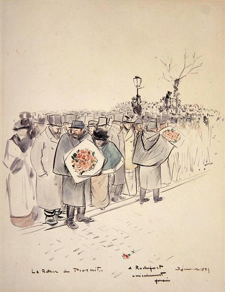 Le Retour du Proscrit, c.1895 door Jean Louis Forain