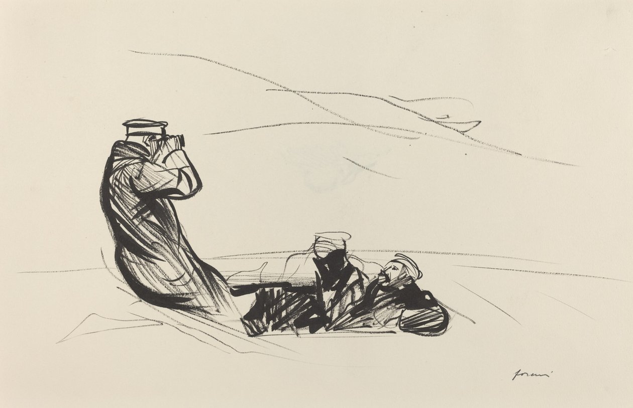 Op zoek naar de Vijand, c. 1914-1919 door Jean Louis Forain