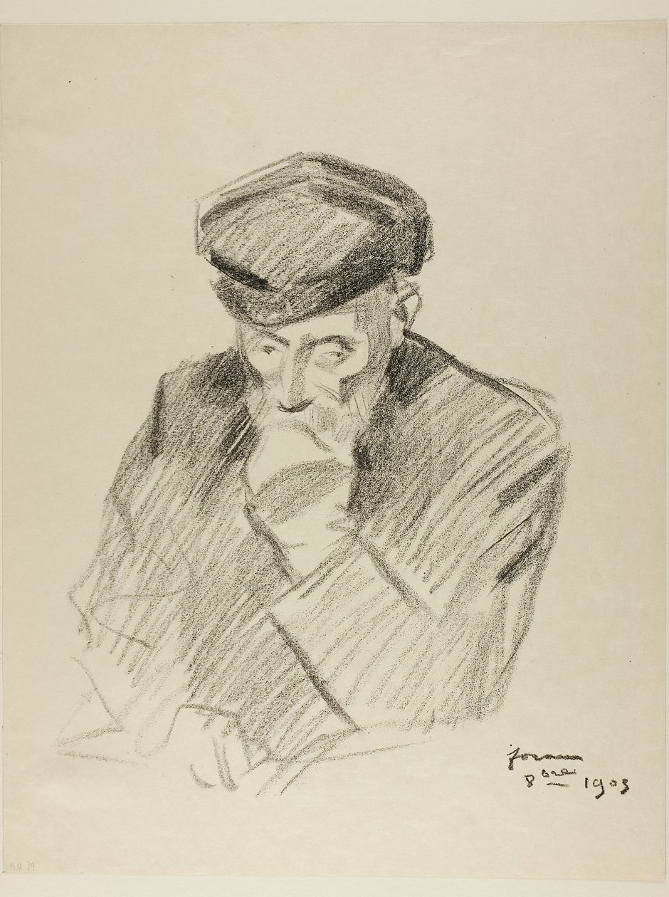 Portret van Renoir, Vierde Plaat door Jean Louis Forain
