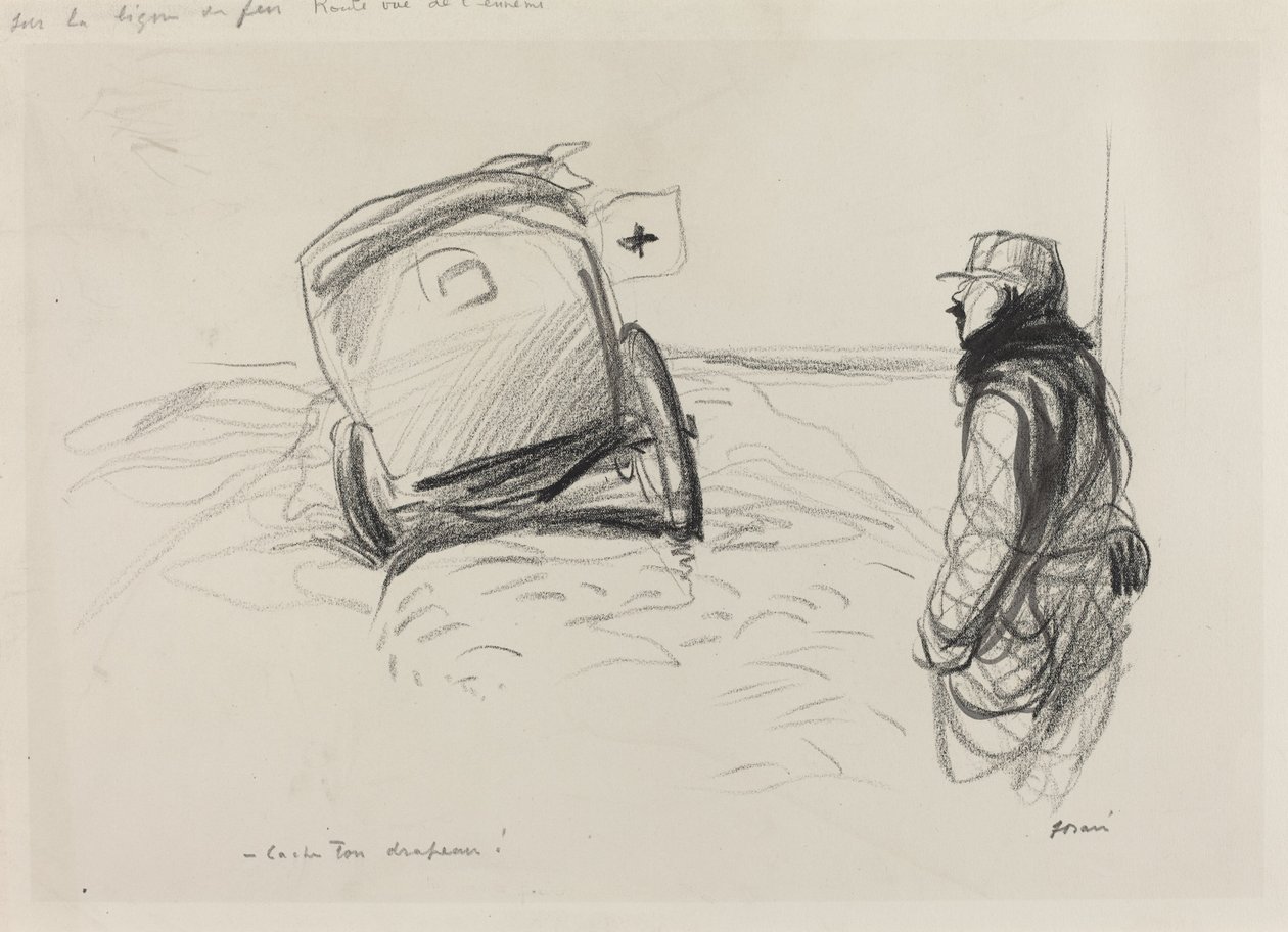 Op de Vuurgrens door Jean-Louis Forain