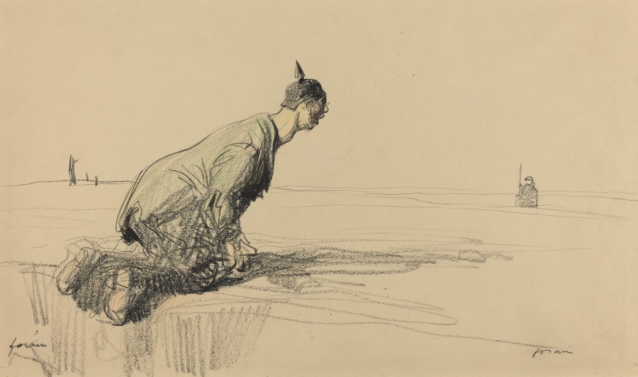 Het doel van oorlog door Jean-Louis Forain