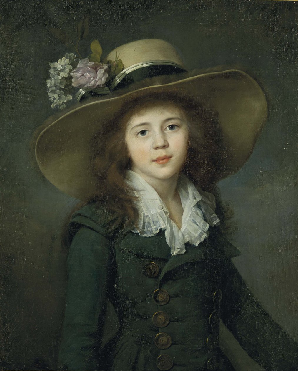 Barones Elizaveta Alexandrovna Stroganova 1779-1818, Begin 1780s door Jean Louis Voille