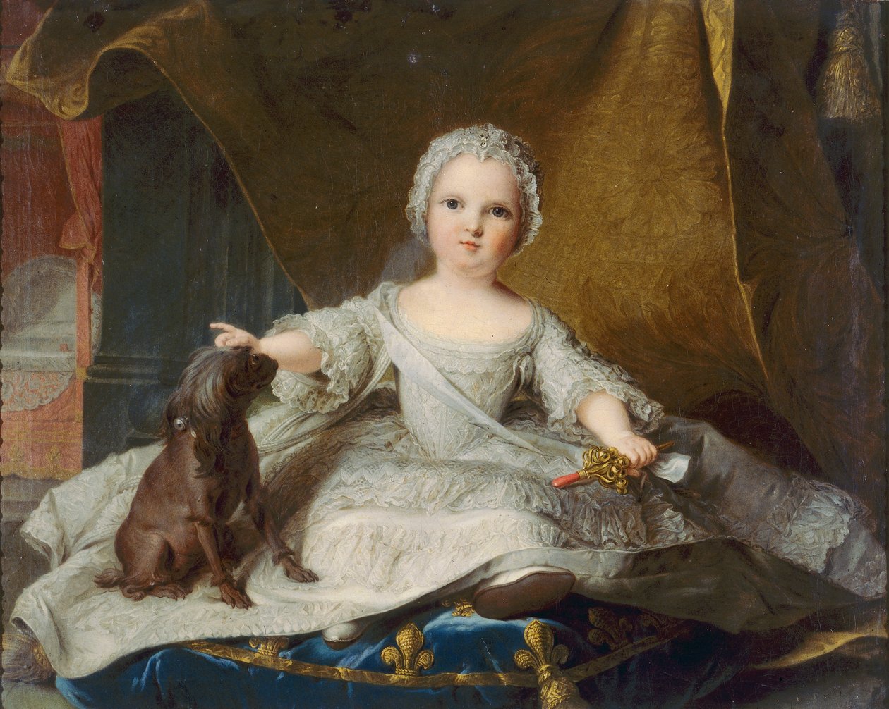 Marie Zephirine van Frankrijk door Jean-Marc Nattier