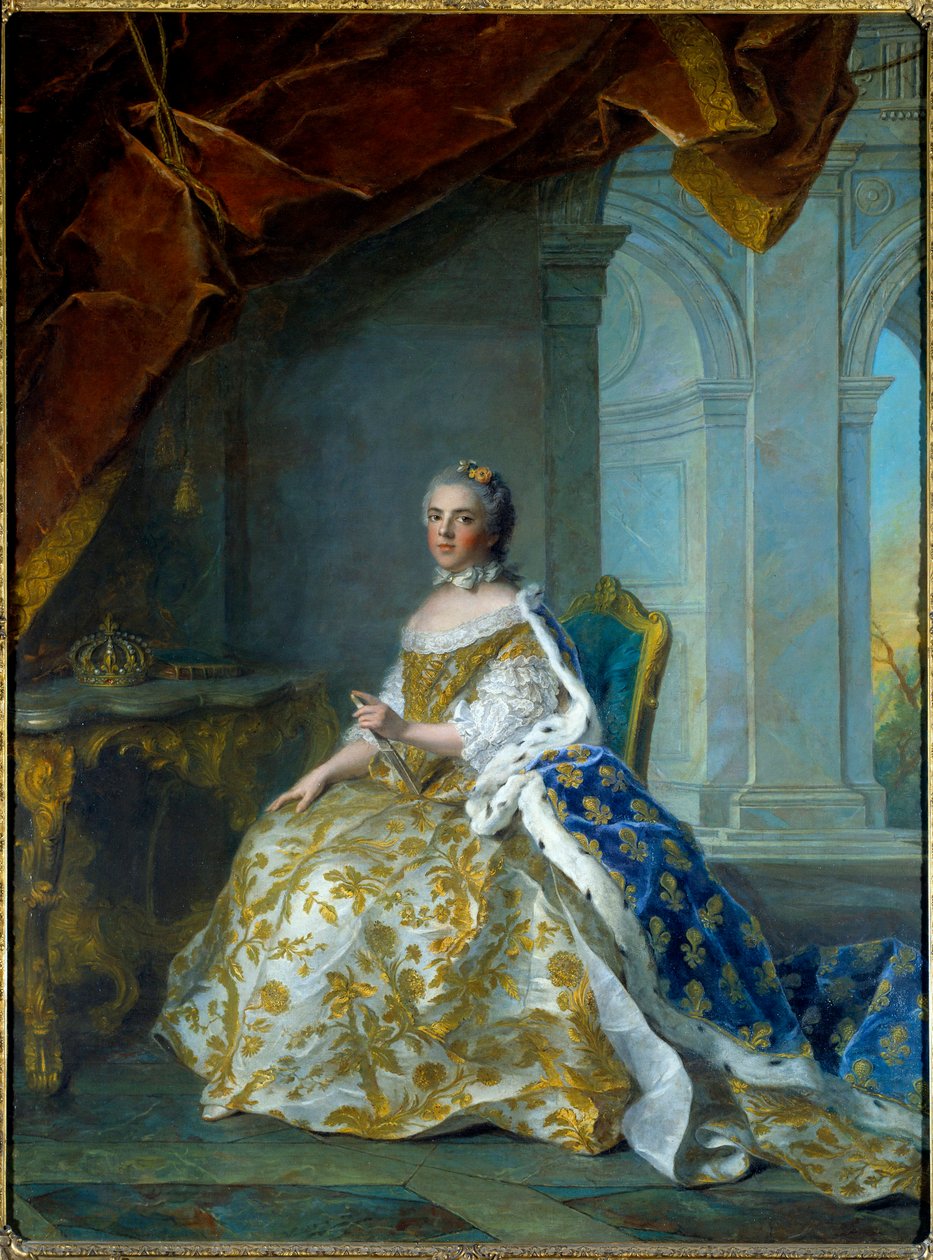 Portret van Louise Elisabeth van Frankrijk, Infante van Spanje en ...