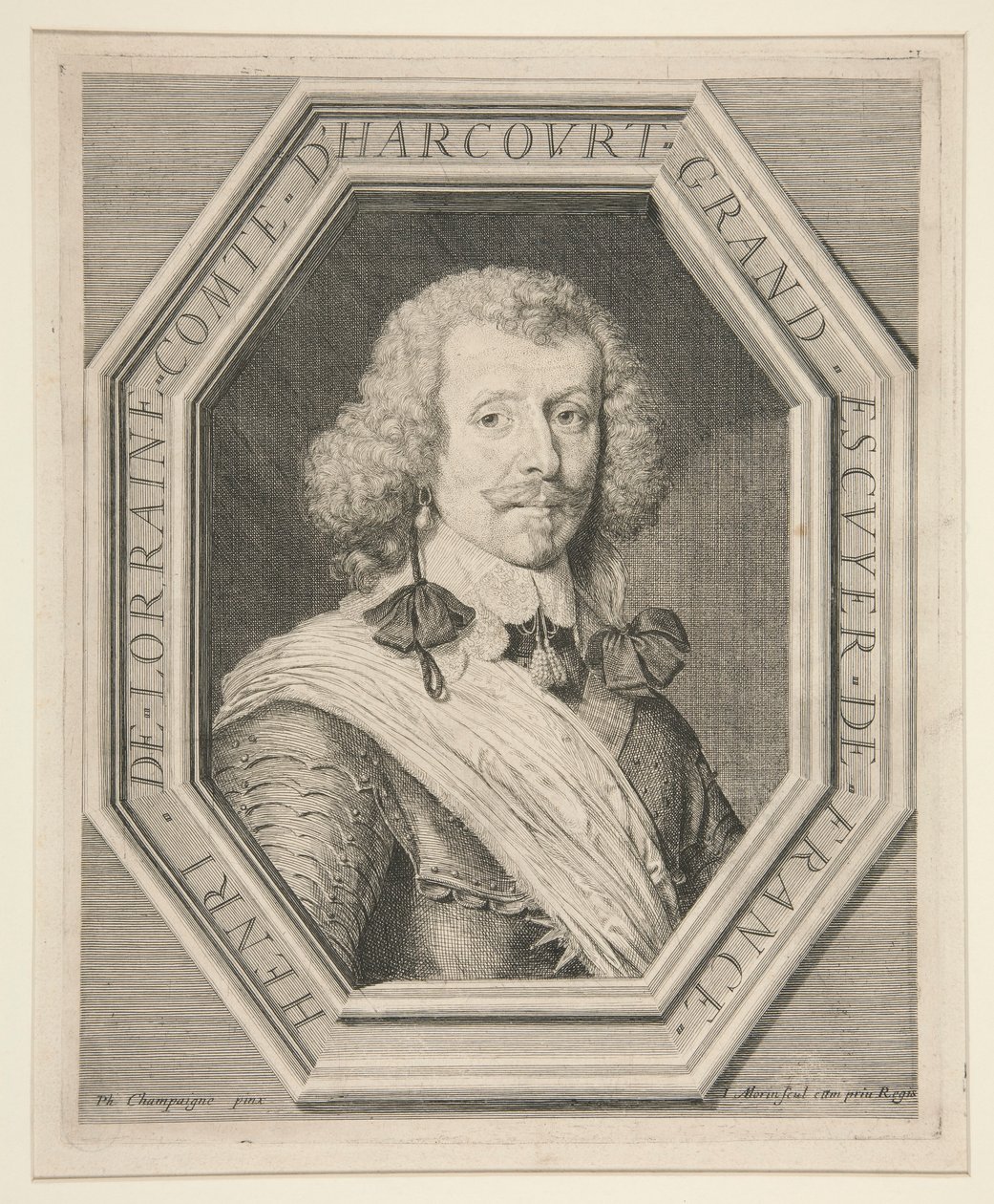 Henri de Lorraine, Graaf van Harcourt, genaamd Cadet la Perle (1601-1666) door Jean Morin