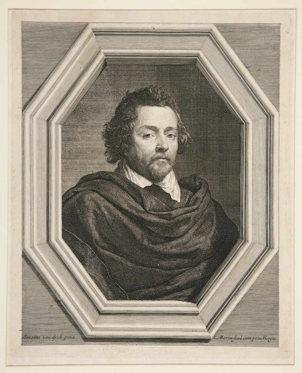 Jan Baptist Christijn, zoon van de gevolmachtigde van de koning van Spanje, baron van Meerbeck (1630-1690) door Jean Morin