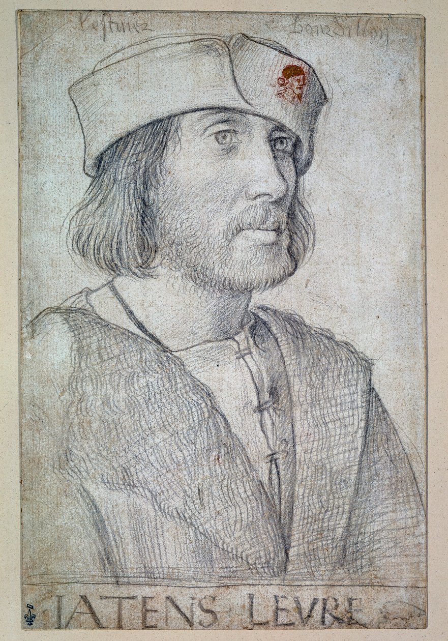 Portret van Philippe de la Platiere (1465-1499), baljuw en kapitein van Nantes bijgenaamd 