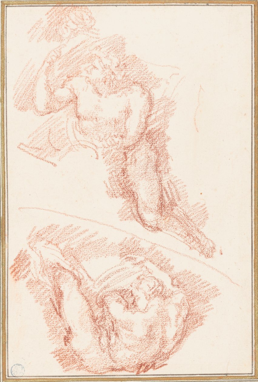 Figuren uit Laatste Oordeel door Jean Robert Ango