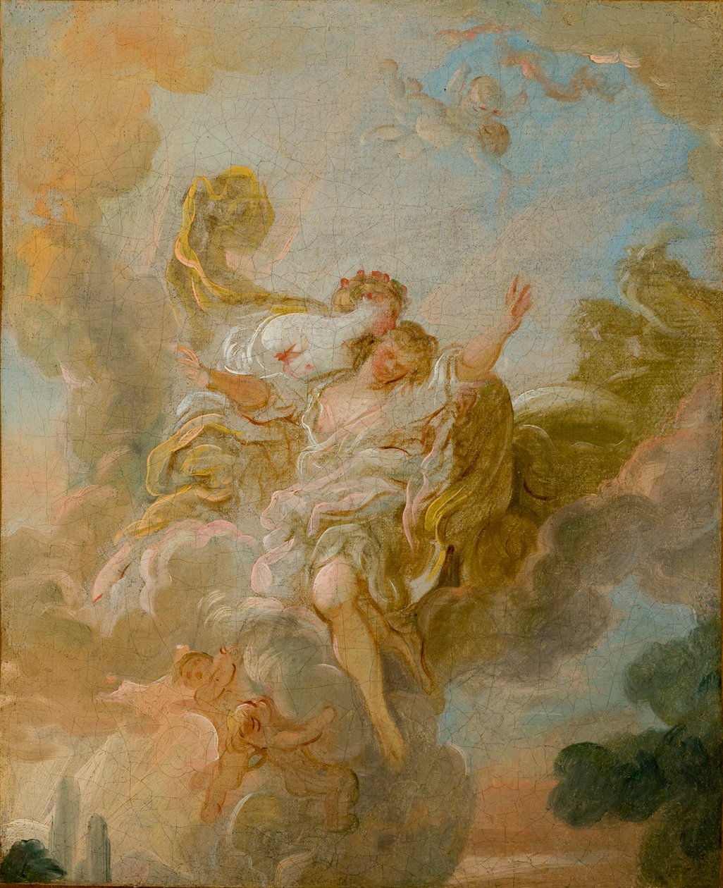 Allegorische figuren door Jean Simon Berthelemy