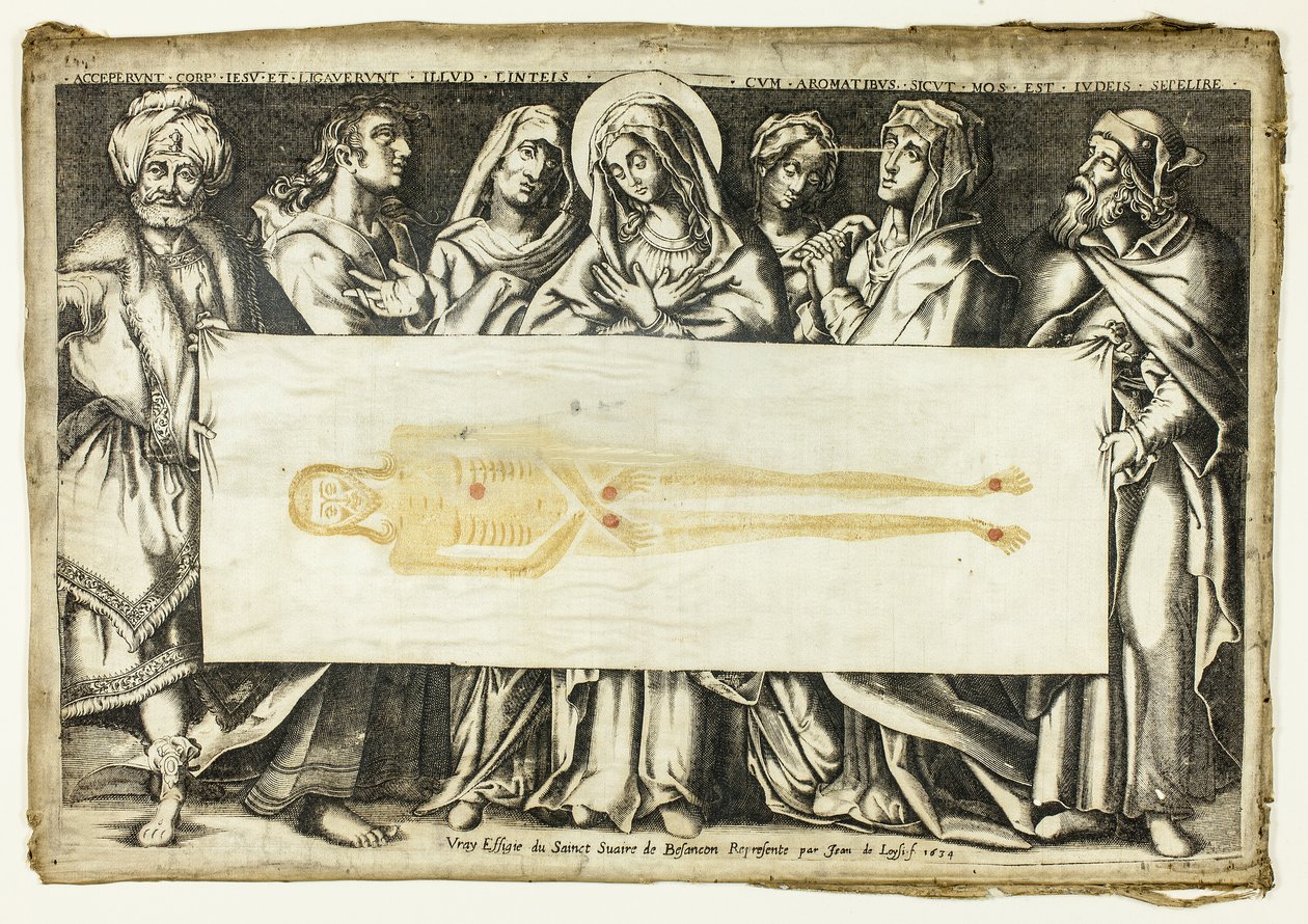 De Heilige Lijkwade van Besançon door Jean de Loisy