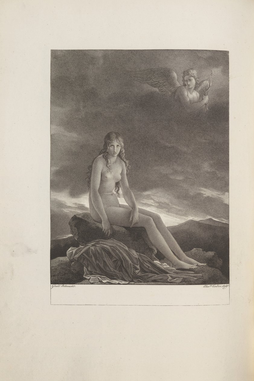 De liefde van Psyche en Cupido gevolgd door Adonis, gedicht door Jean de la Fontaine